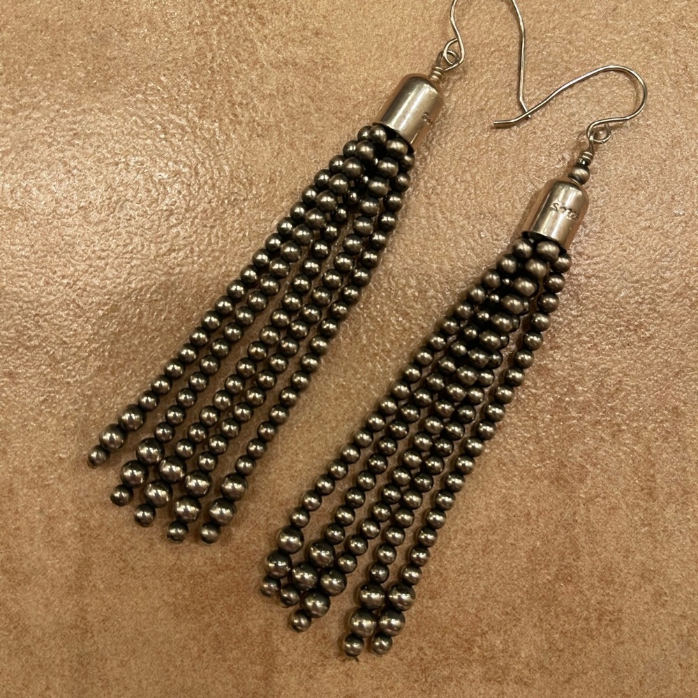 Native American Navajo Pearl  Earrings